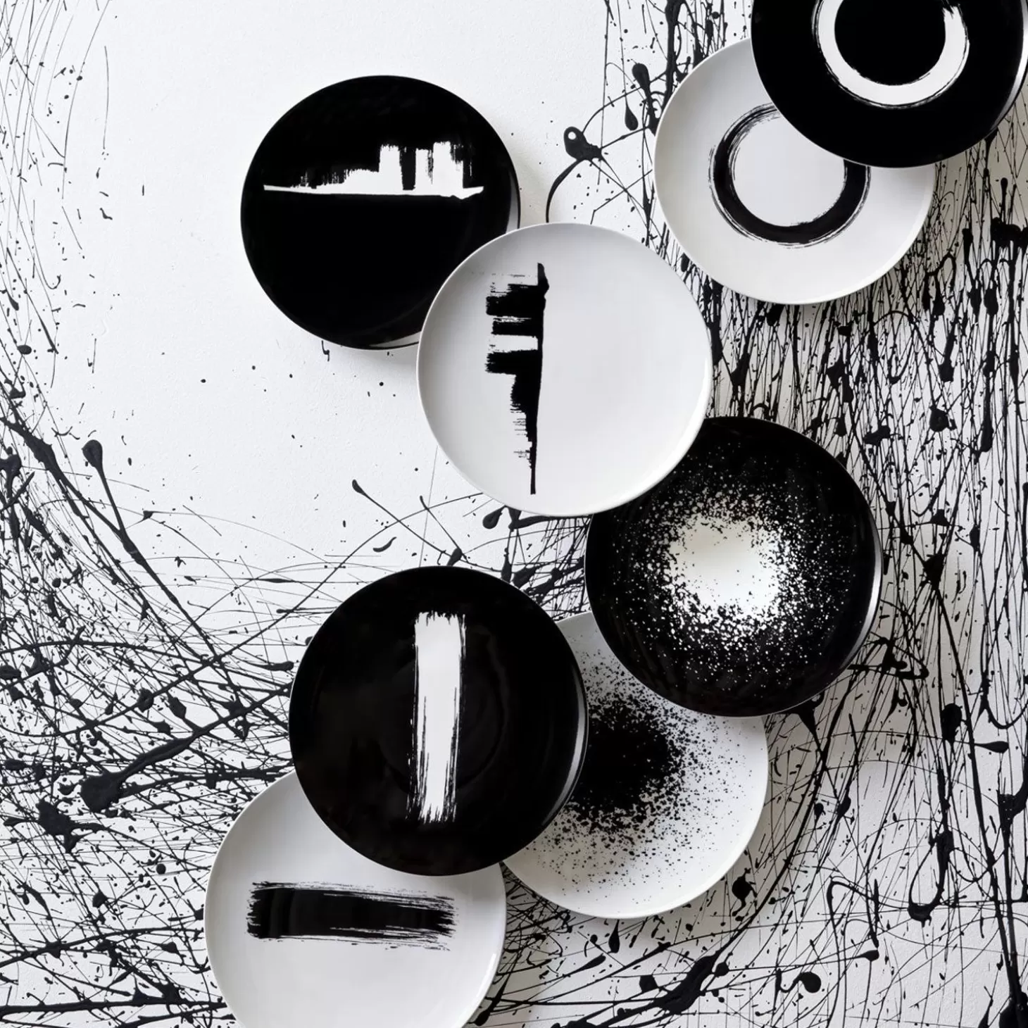 Flat Plates<Degrenne Arty Creation White