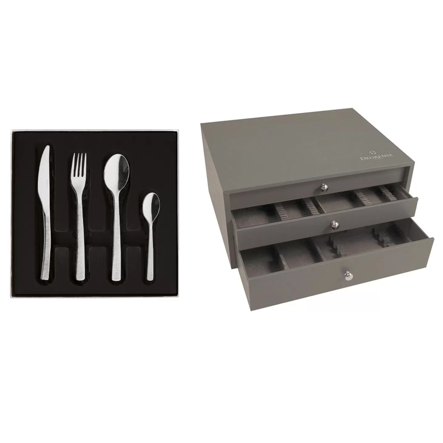 Cutlery Boxes<Degrenne Astree Chiseled Mirror