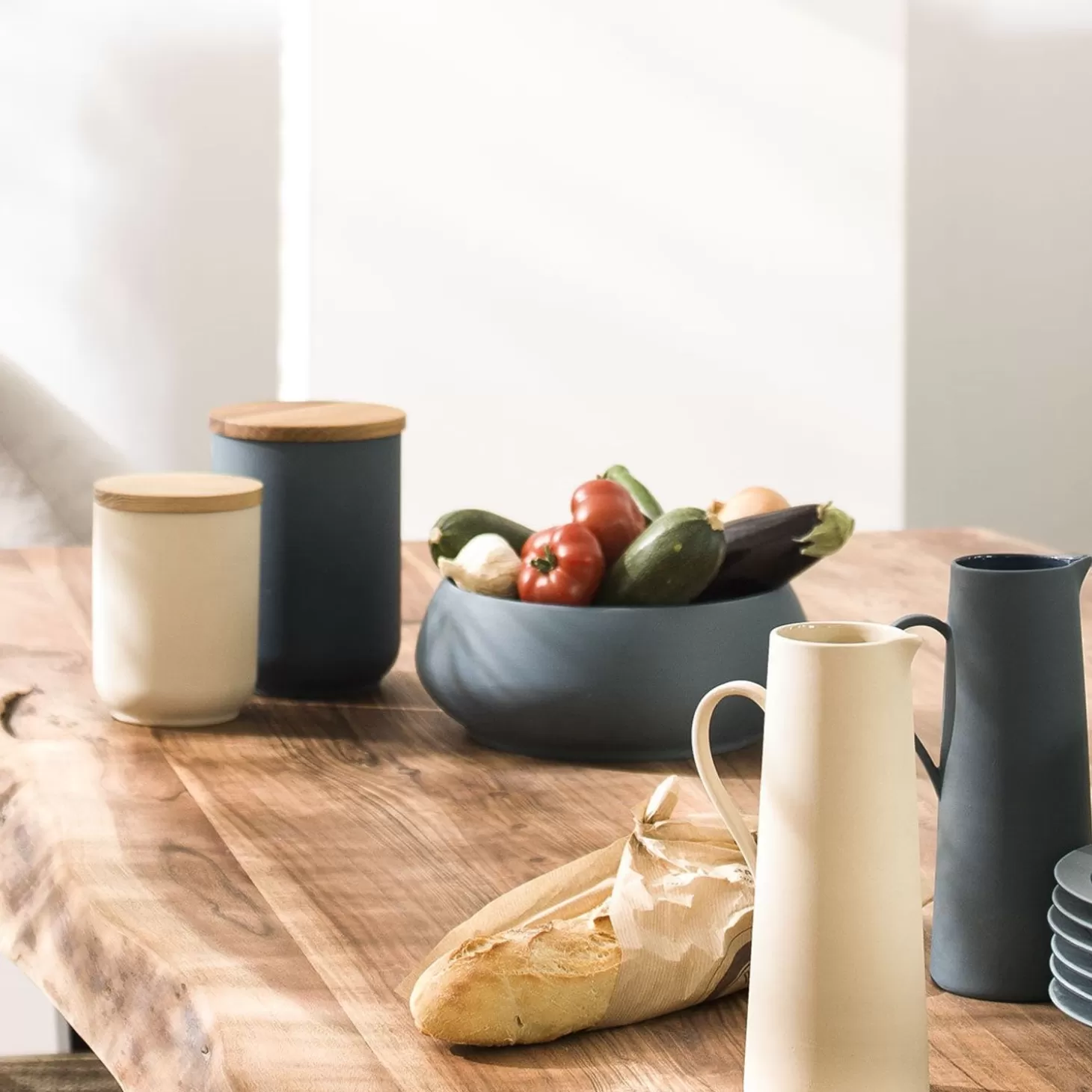 Salad Bowls<Degrenne Bahia Blue Rock