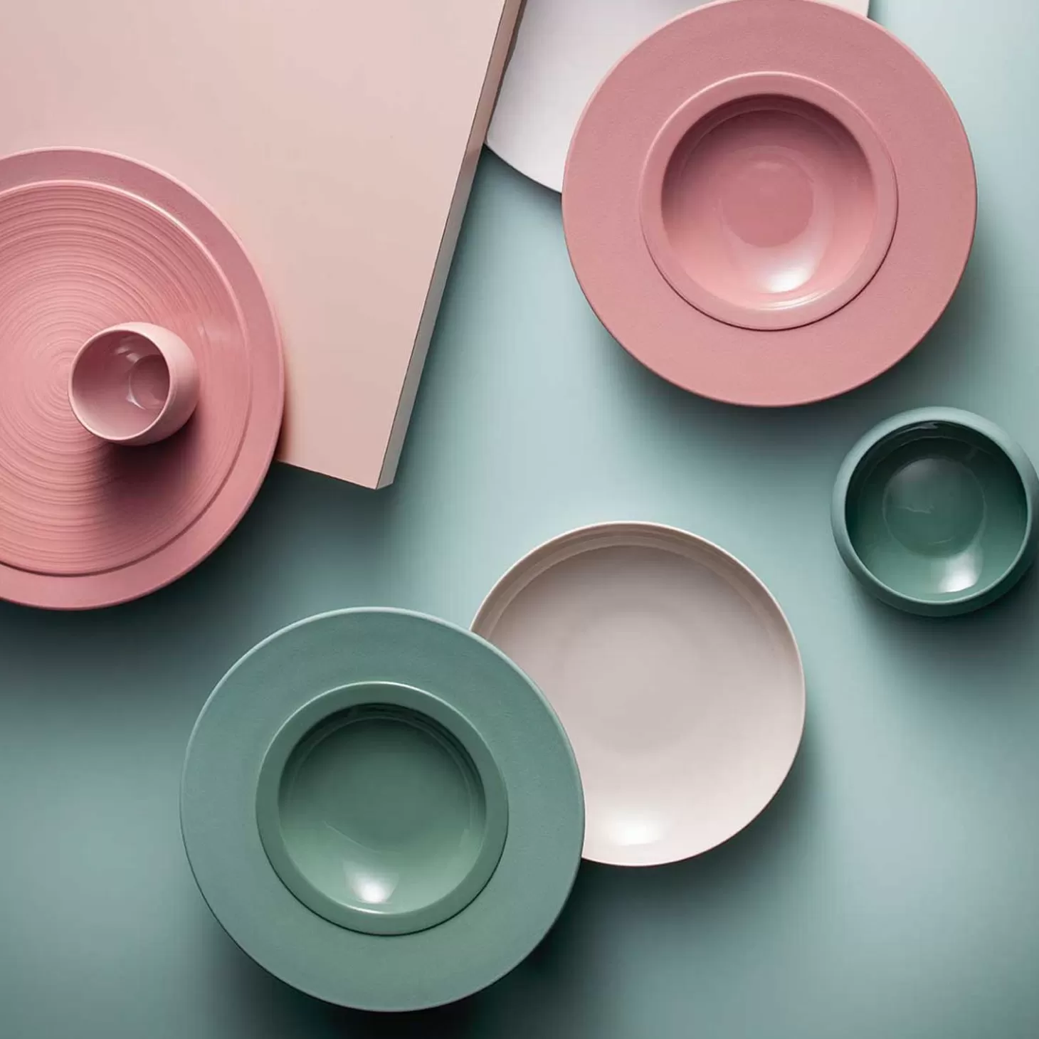 Hollow Plates<Degrenne Bahia Clay Green