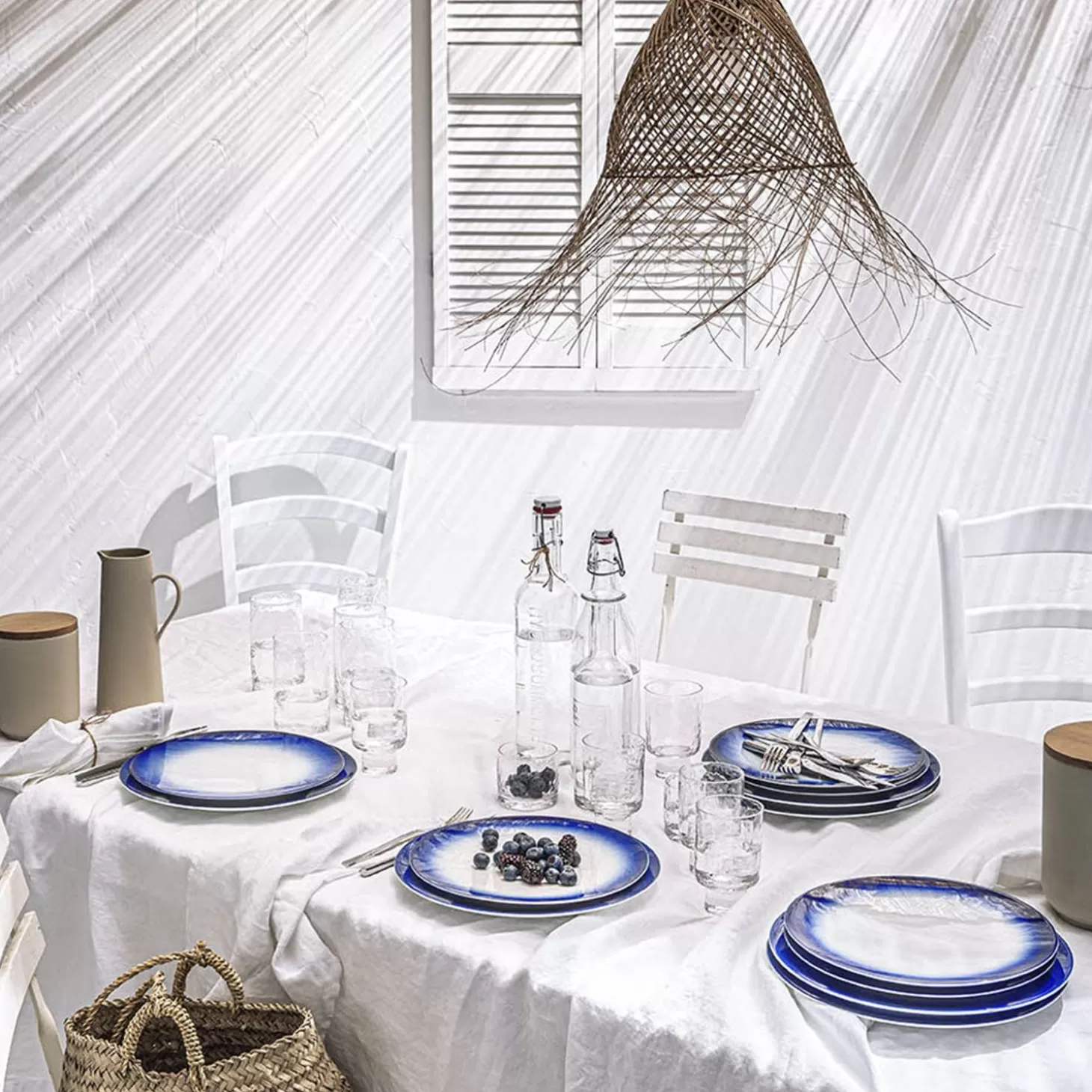 Flat Plates<Degrenne Blue Shades