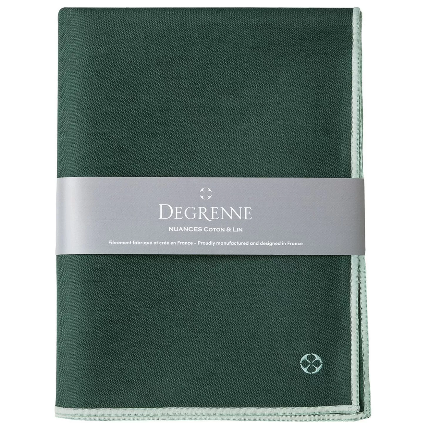 Tablecloths<Degrenne Emerald Green Cotton & Linen Shades