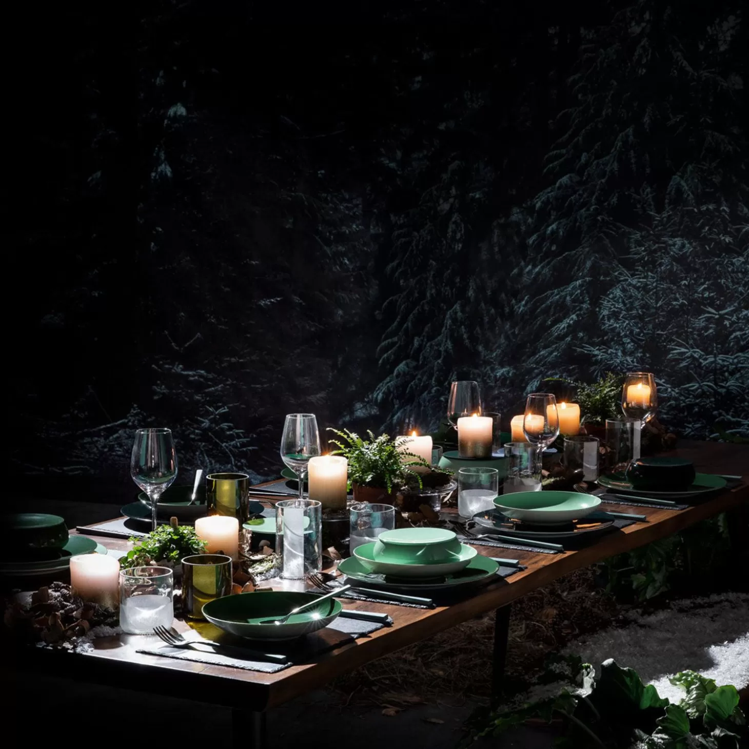 Flat Plates<Degrenne Giverny Nenuphar