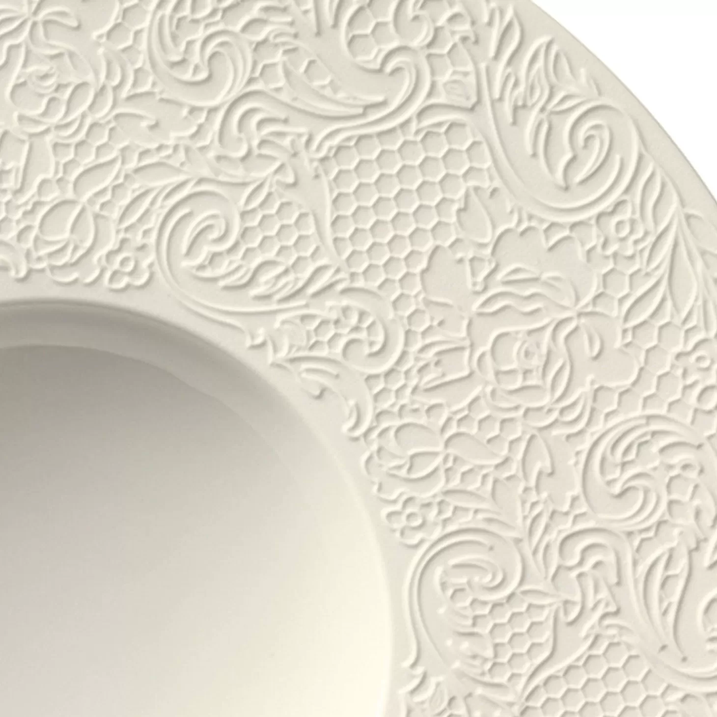 Hollow Plates<Degrenne L Couture Ivory Collection