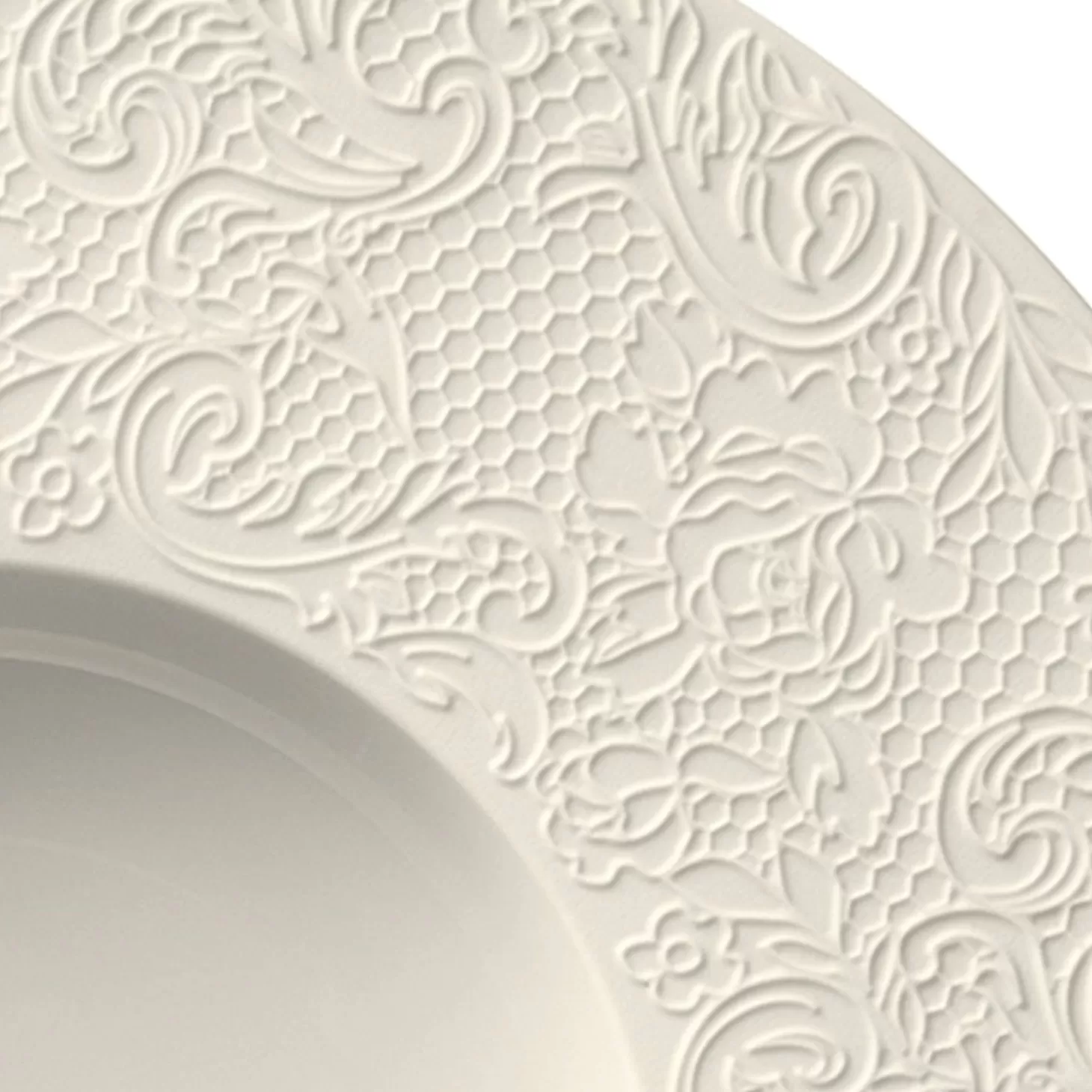 Hollow Plates<Degrenne L Couture Ivory Collection
