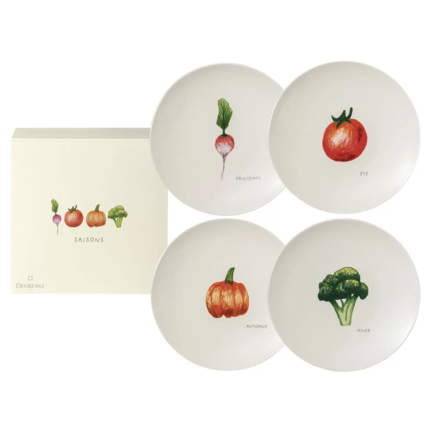 Flat Plates<Degrenne Seasons