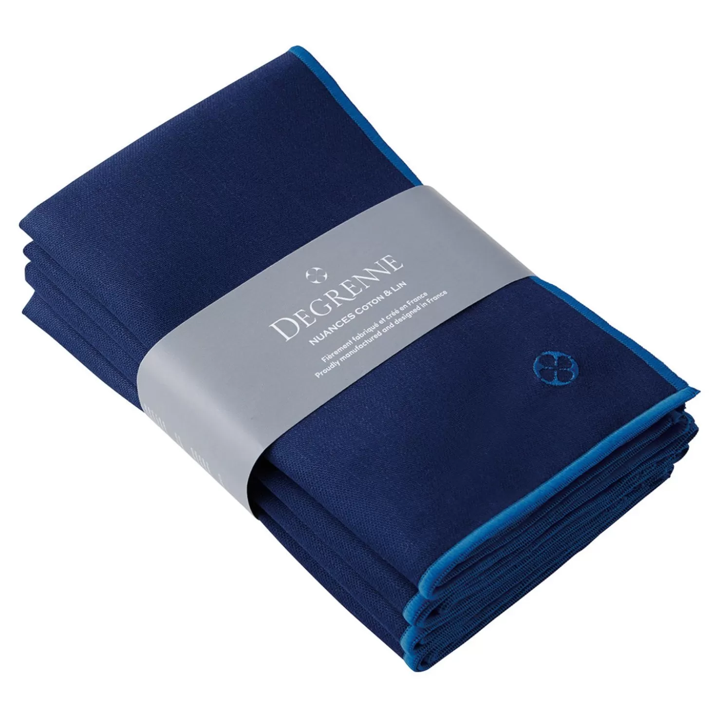 Napkins<Degrenne Shades Cotton & Linen Midnight Blue