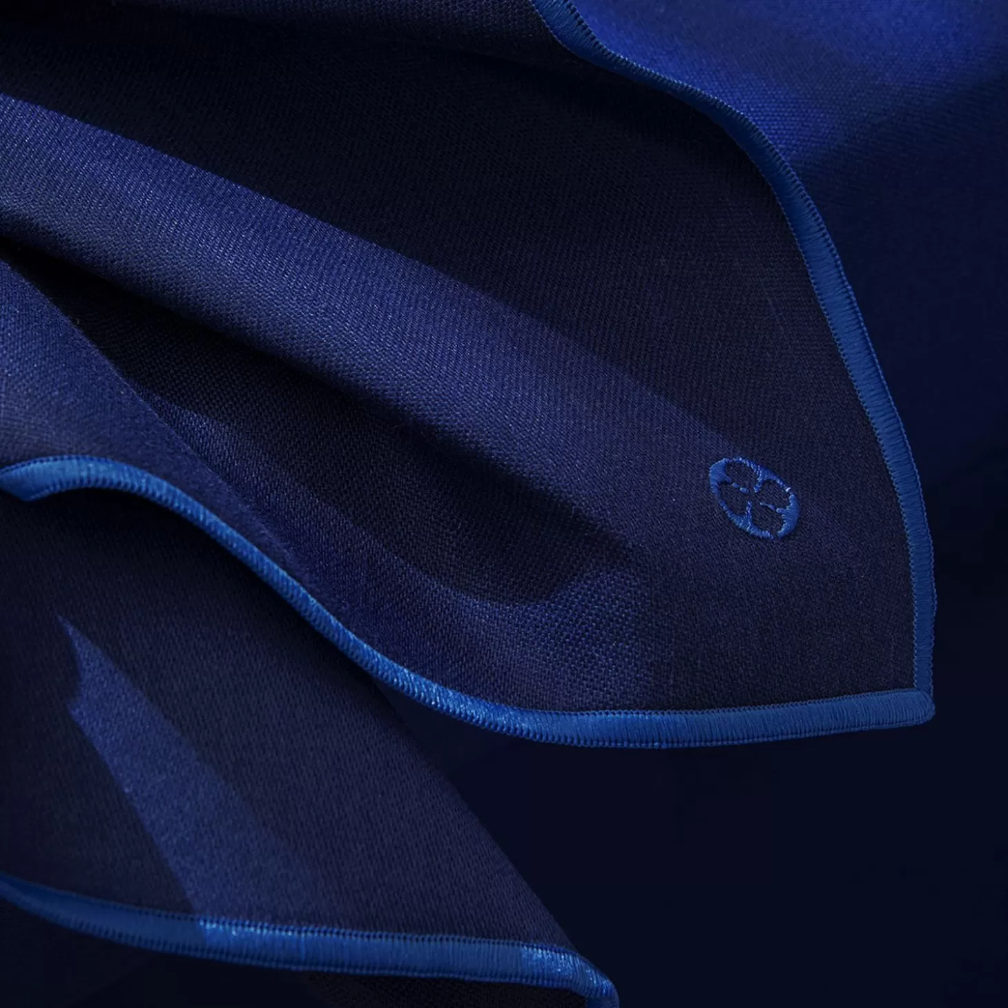 Napkins<Degrenne Shades Cotton & Linen Midnight Blue
