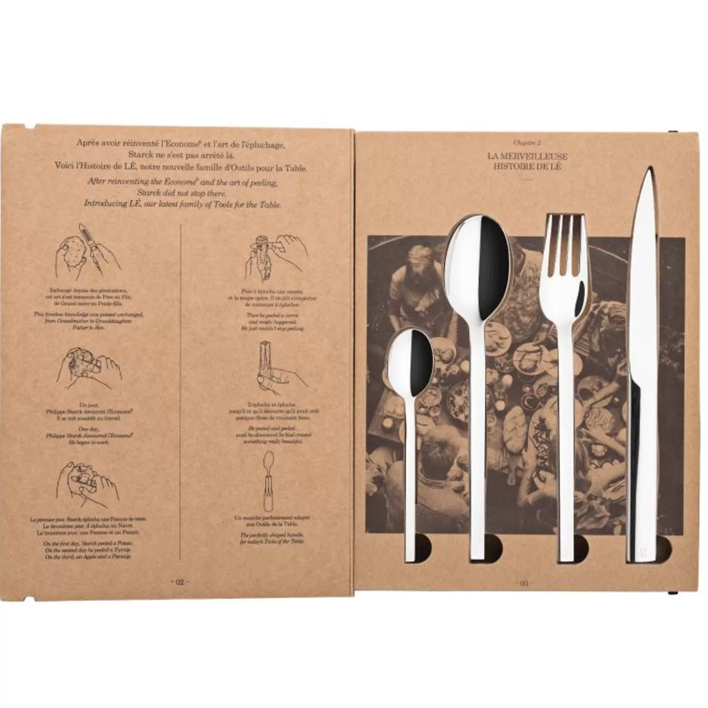 Cutlery Boxes<Degrenne The E Starck Mirror
